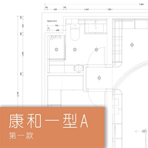 公屋窗尺寸|標準型大廈樓宇樣本平面圖 